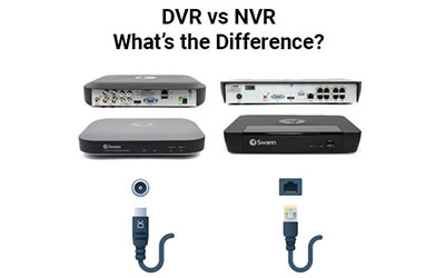 تفاوت DVR با NVR