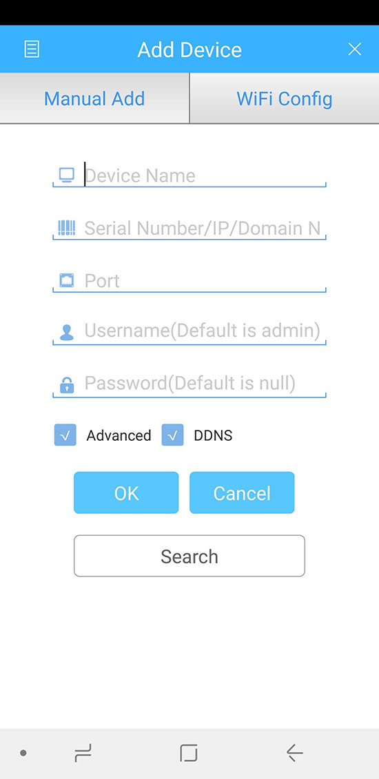 برنامه نصب دوربین مدار بسته روی موبایل