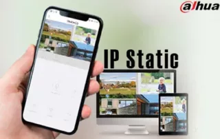 انتقال توصیر دوربین داهوا با IP stastic